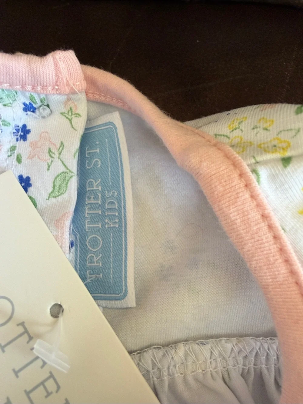 Disney Baby Girls Pink Floral Ruffle Set